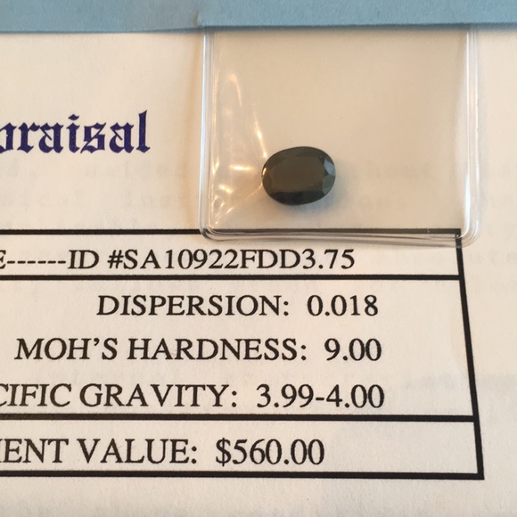 3.75 Carat Sapphire - Picture 2 of 5